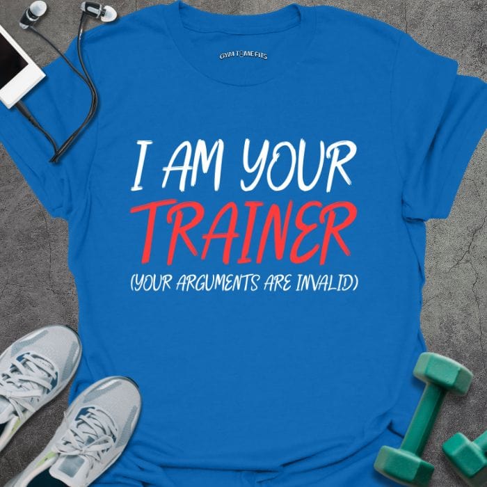 T-Shirt Royal / S I'm Your Trainer T-Shirt