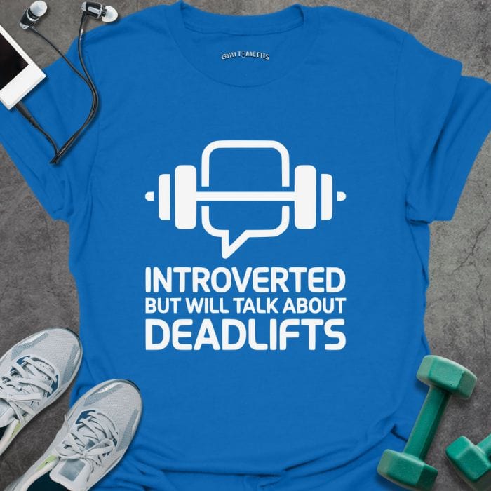 T-Shirt Royal / S Introverted T-Shirt