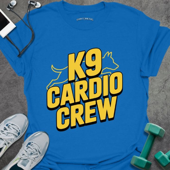 T-Shirt Royal / S K9 Cardio Crew T-Shirt