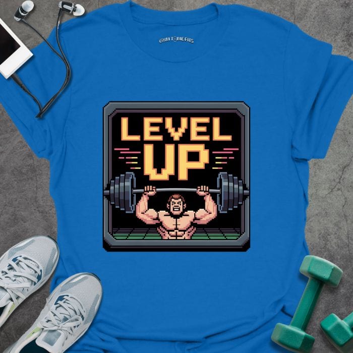 T-Shirt Royal / S Level Up T-Shirt