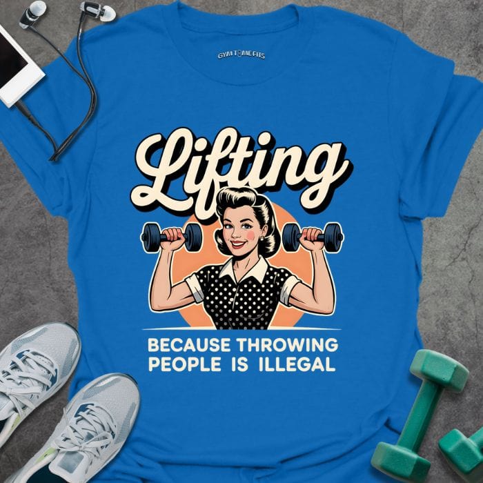 T-Shirt Royal / S Lifting T-Shirt