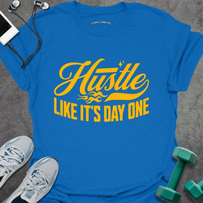 T-Shirt Royal / S Like Day One T-Shirt