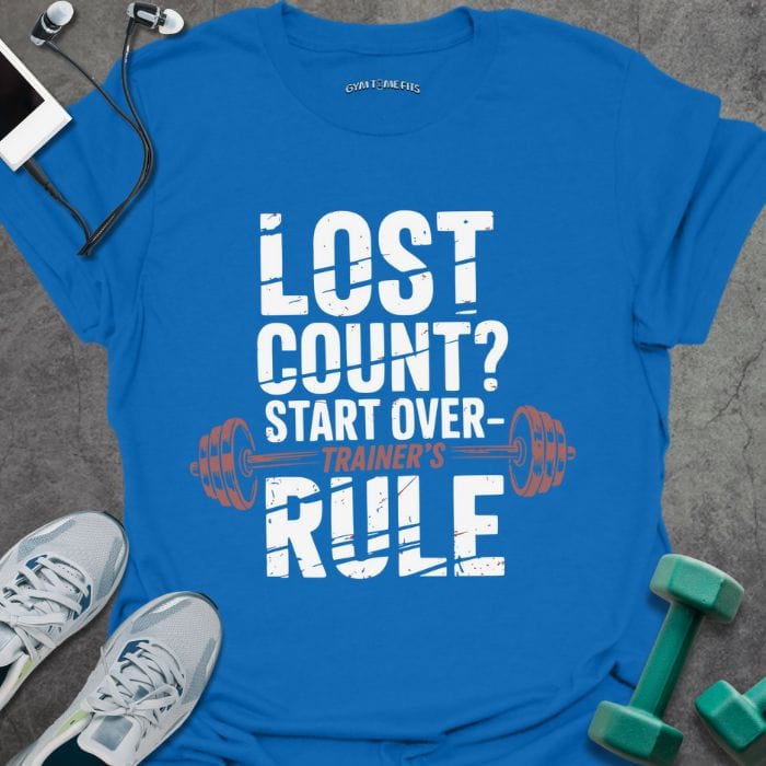 T-Shirt Royal / S Lost Count T-Shirt