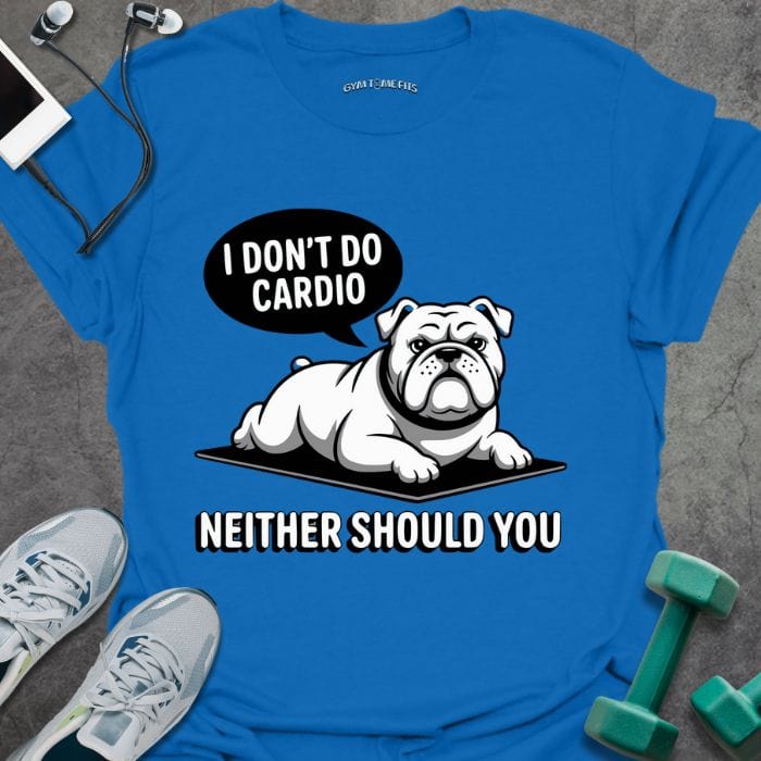 T-Shirt Royal / S No Cardio T-Shirt