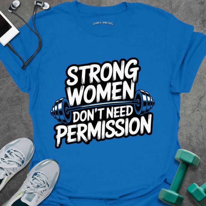T-Shirt Royal / S No Permission T-Shirt