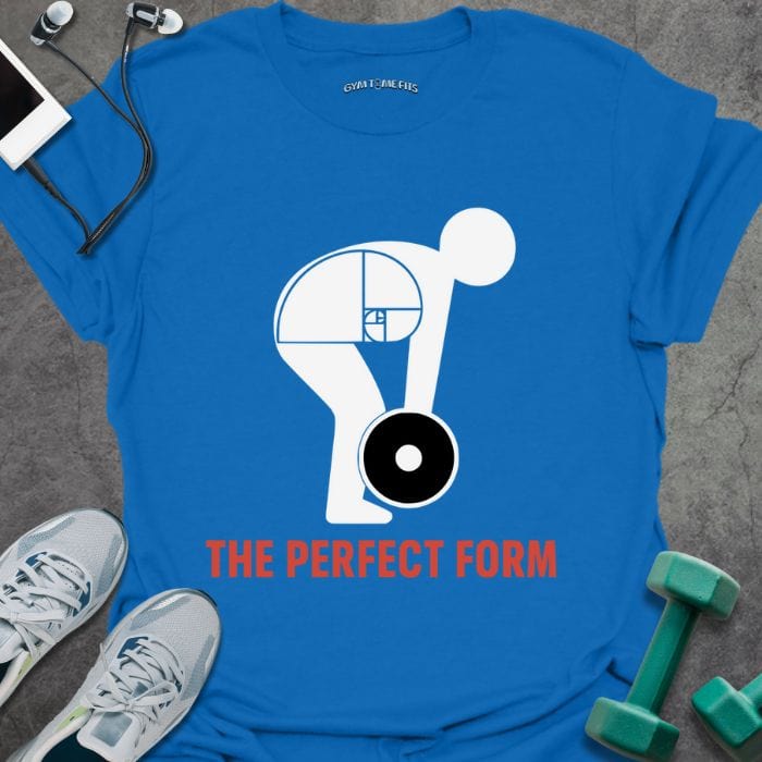 T-Shirt Royal / S Perfect Form T-Shirt