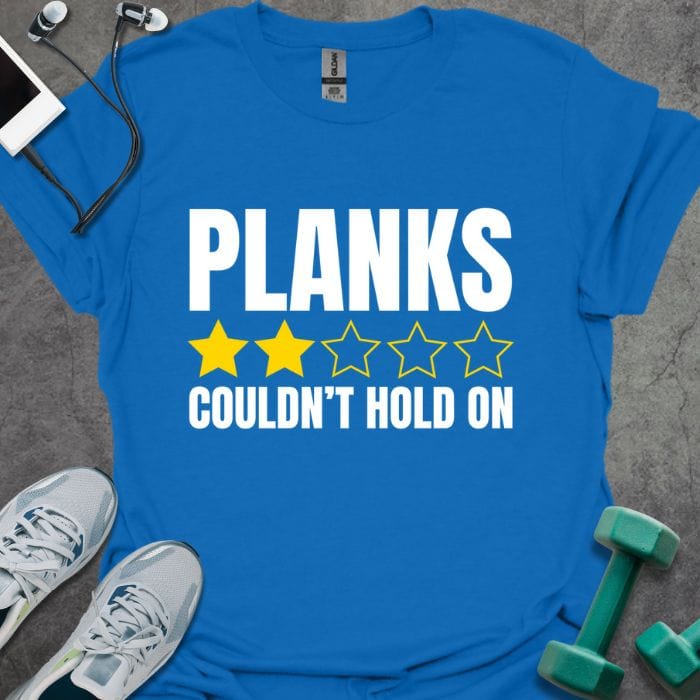 T-Shirt Royal / S Planks Review T-Shirt