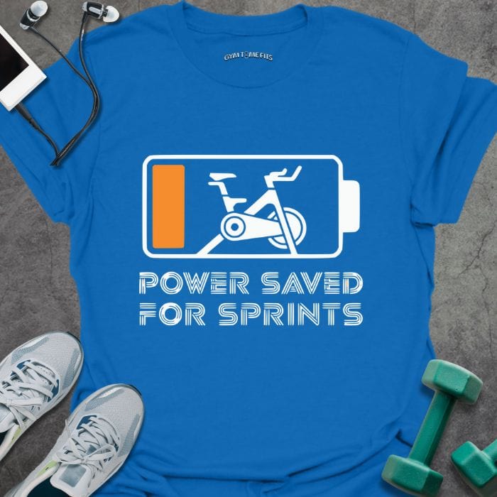 T-Shirt Royal / S Power Saved T-Shirt
