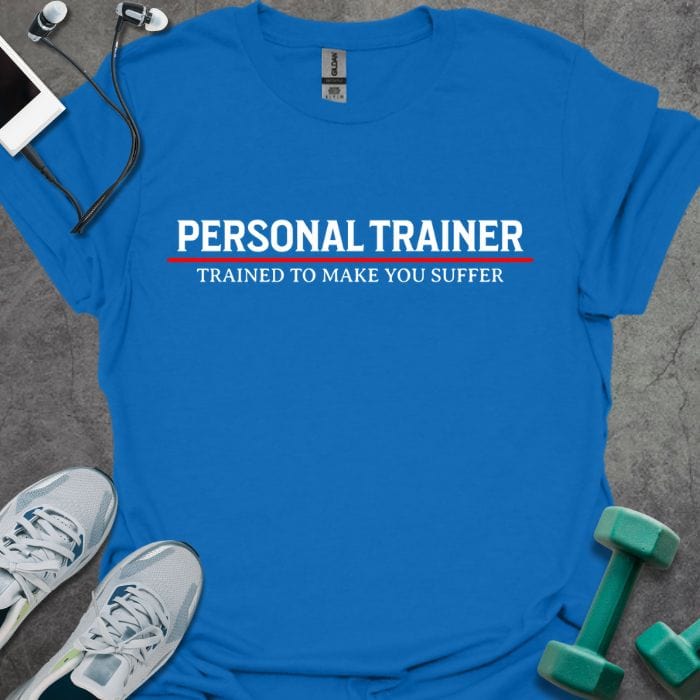 T-Shirt Royal / S PT Makes You Suffer T-Shirt