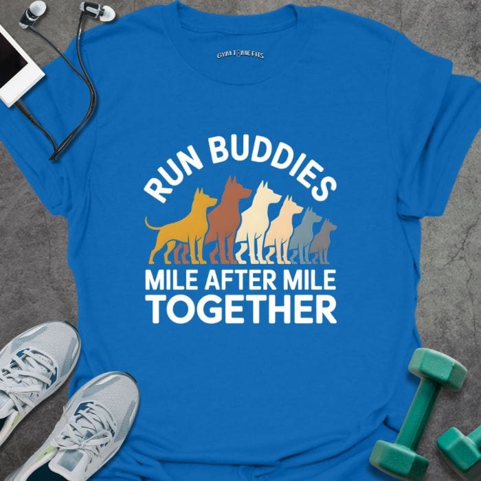 T-Shirt Royal / S Run Buddies T-Shirt