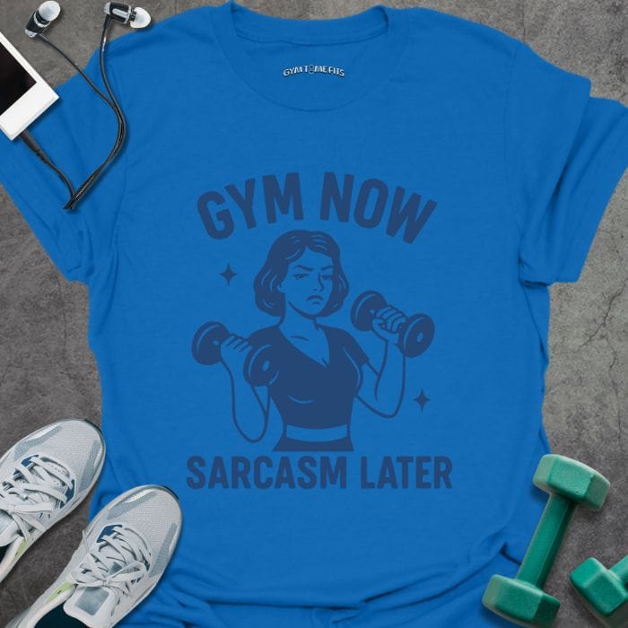 T-Shirt Royal / S Sarcasm Later T-Shirt