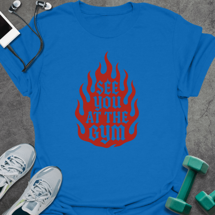 T-Shirt Royal / S See You Flame T-Shirt