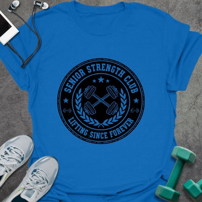 T-Shirt Royal / S Senior Strength T-Shirt