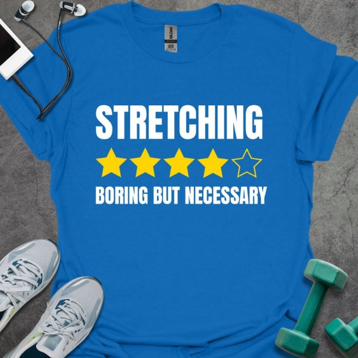 T-Shirt Royal / S Stretching Review T-Shirt
