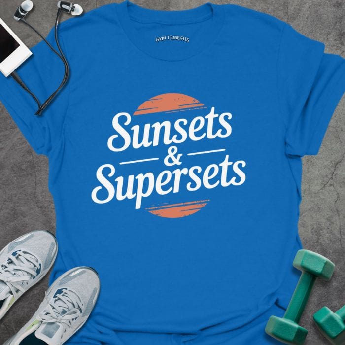 T-Shirt Royal / S Sunset T-Shirt