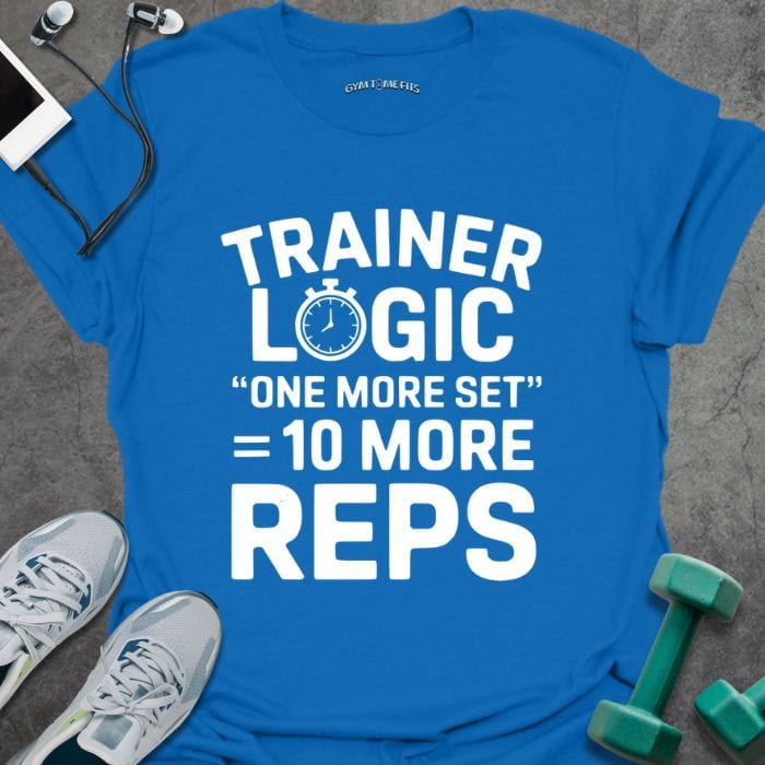 T-Shirt Royal / S Trainer Logic T-Shirt