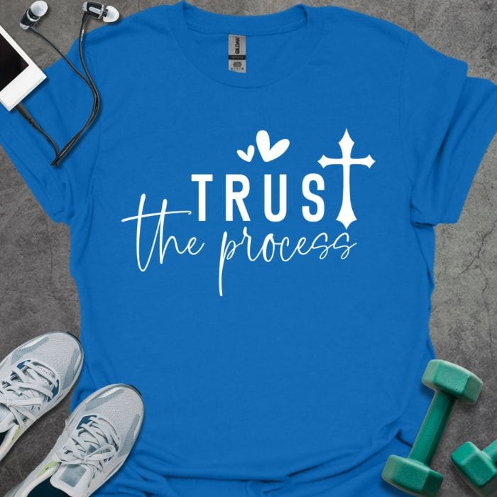T-Shirt Royal / S Trust The Process T-Shirt