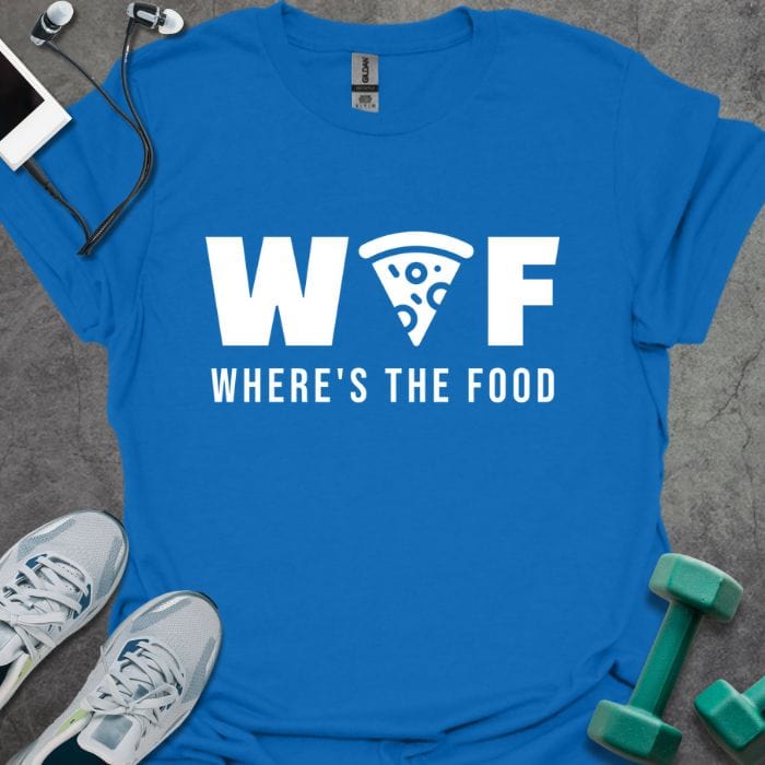 T-Shirt Royal / S WTF T-Shirt