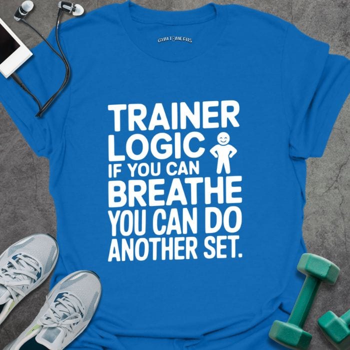 T-Shirt Royal / S You Can Breathe T-Shirt