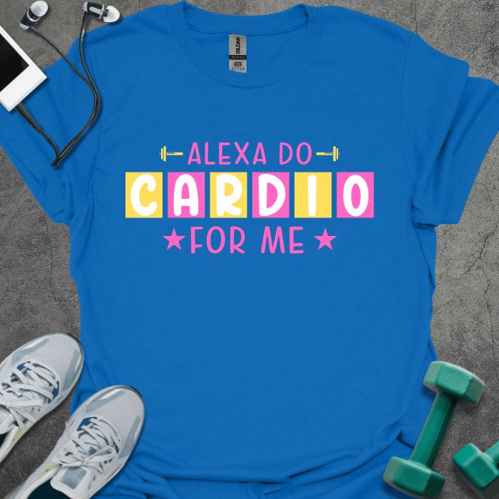 T-Shirt Royal / XS Alexa Do Cardio T-Shirt