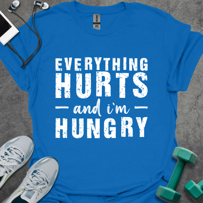 T-Shirt Royal / XS Everything Hurts T-Shirt