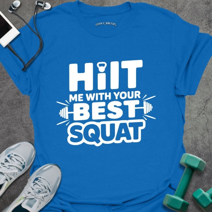 T-Shirt Royal / XS HIIT Me T-Shirt