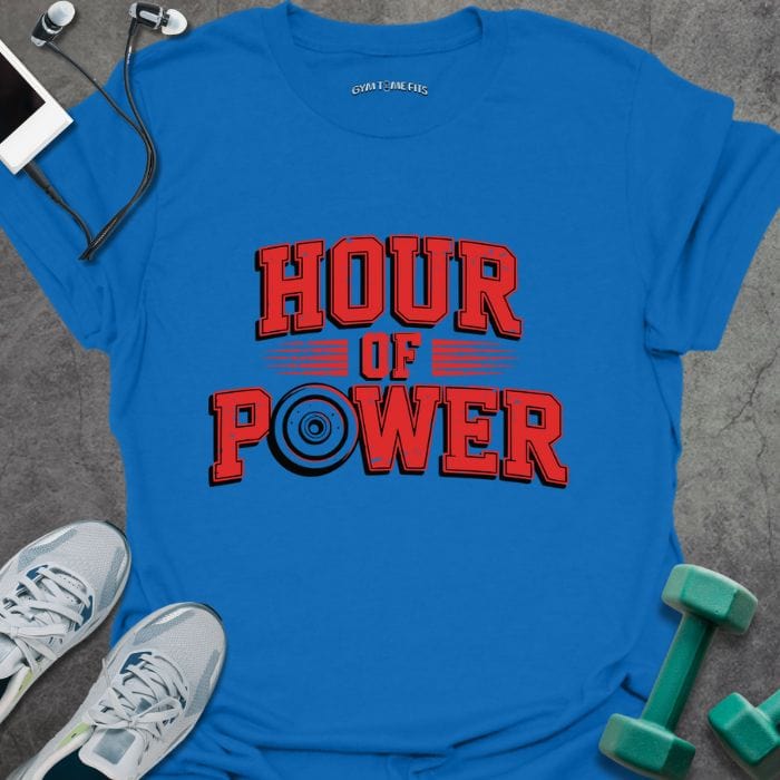 T-Shirt Royal / XS Hour Of Power T-Shirt