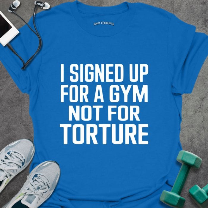 T-Shirt Royal / XS Signed Up For T-Shirt