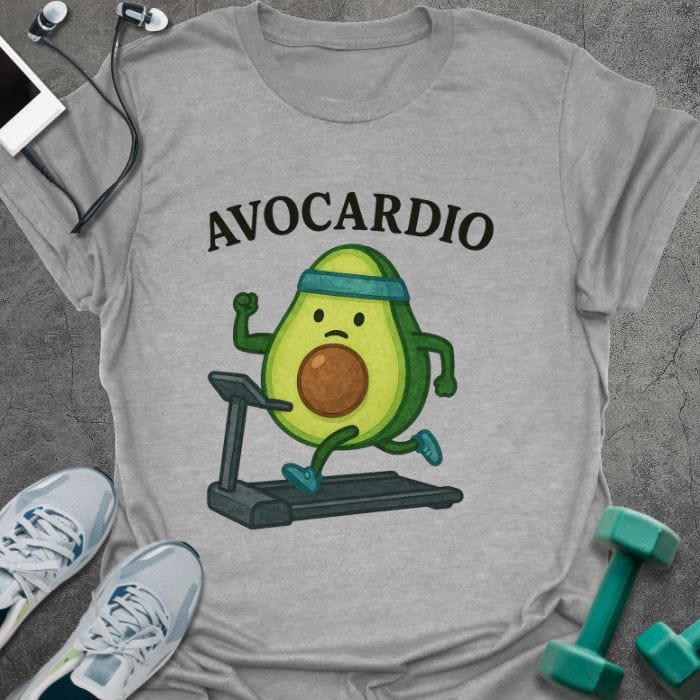 T-Shirt Sport Grey / S Avocardio W T-Shirt