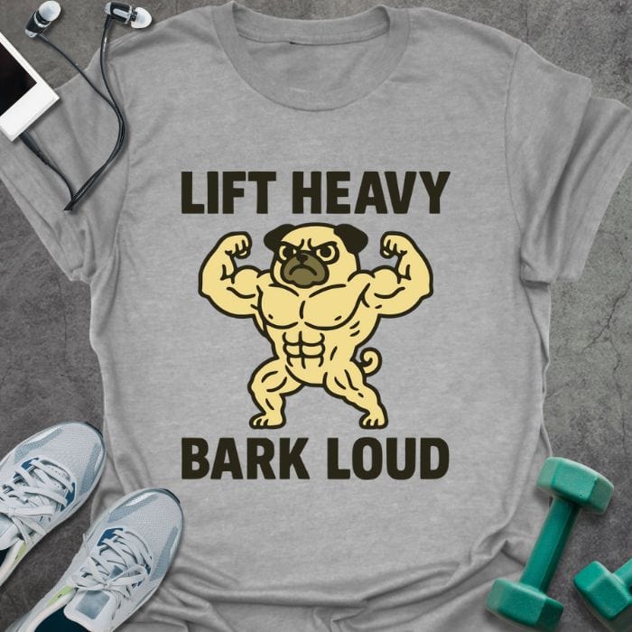 T-Shirt Sport Grey / S Bark Loud T-Shirt