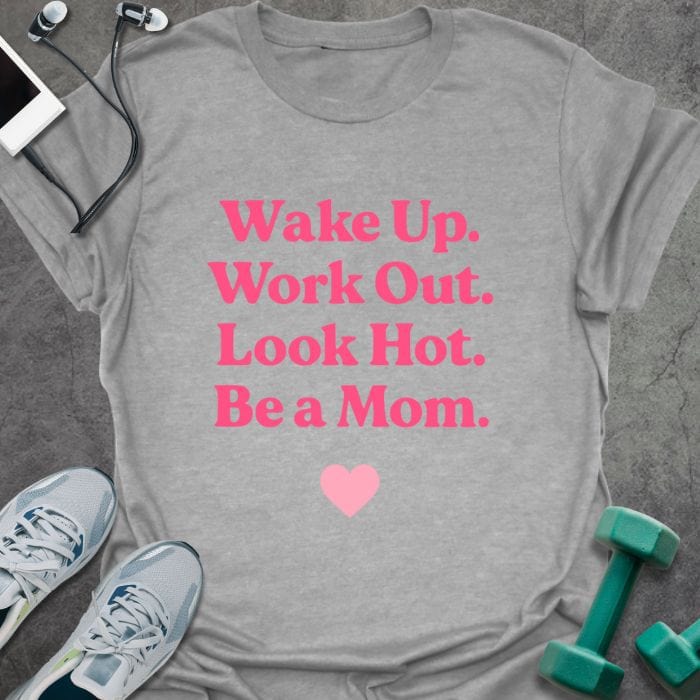 T-Shirt Sport Grey / S Be A Mom T-Shirt