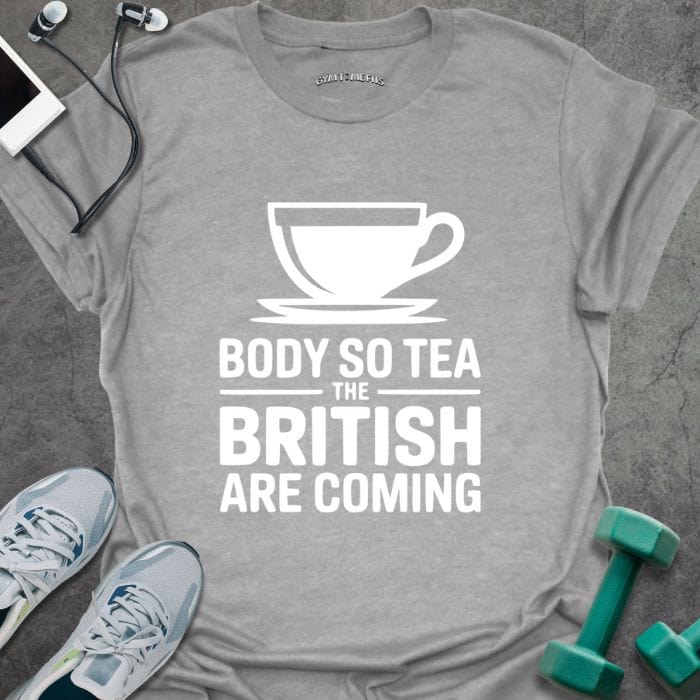 T-Shirt Sport Grey / S Body So Tea T-Shirt