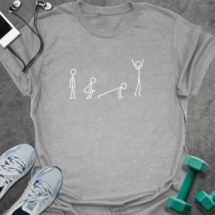 T-Shirt Sport Grey / S Burpee Movement T-Shirt