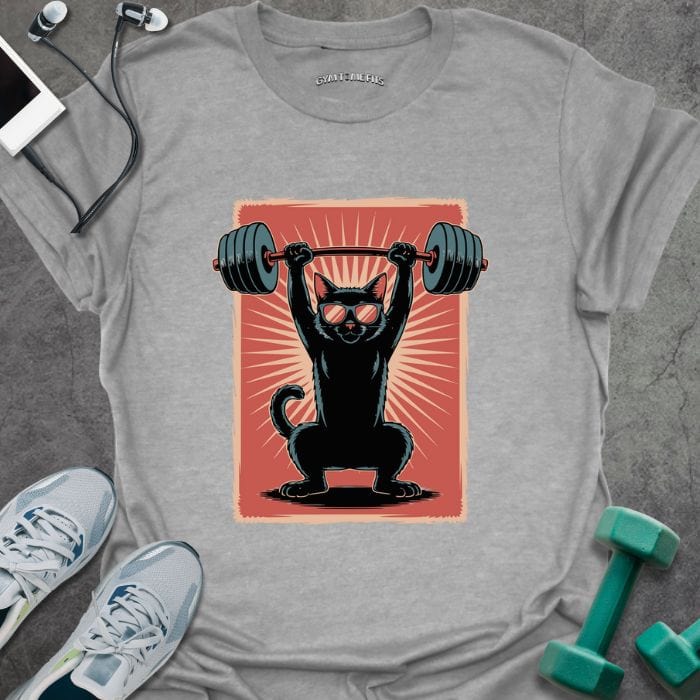 T-Shirt Sport Grey / S Cat Lift T-Shirt