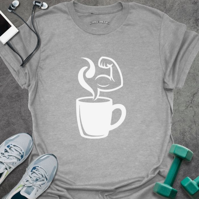 T-Shirt Sport Grey / S Coffee Bicep T-Shirt
