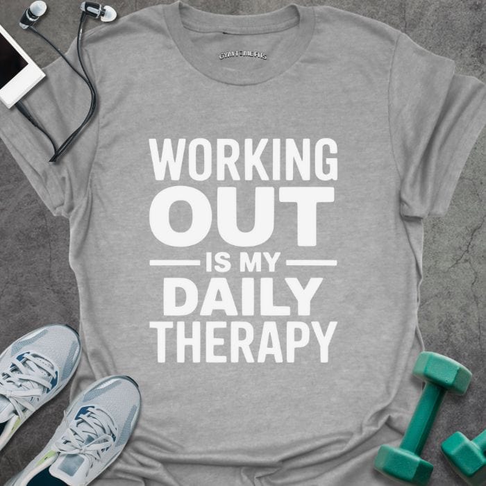 T-Shirt Sport Grey / S Daily Therapy T-Shirt