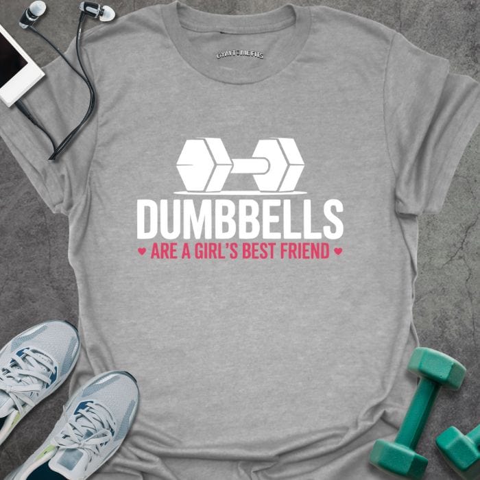 T-Shirt Sport Grey / S Dumbbells T-Shirt
