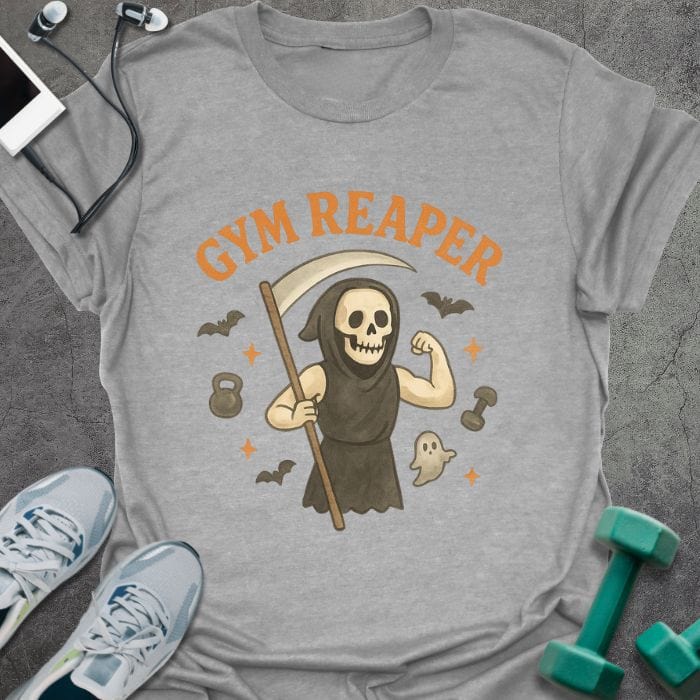 T-Shirt Sport Grey / S Gym Reaper T-Shirt