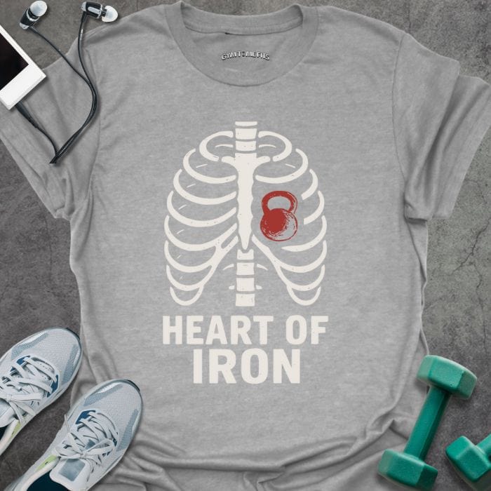 T-Shirt Sport Grey / S Iron Heart T-Shirt