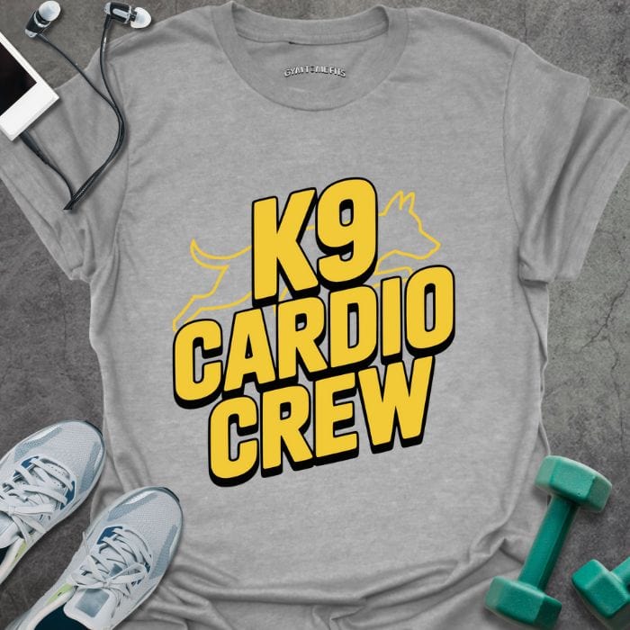 T-Shirt Sport Grey / S K9 Cardio Crew T-Shirt