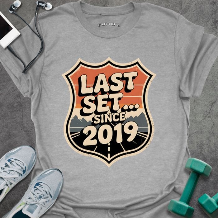 T-Shirt Sport Grey / S Last Set Since T-Shirt