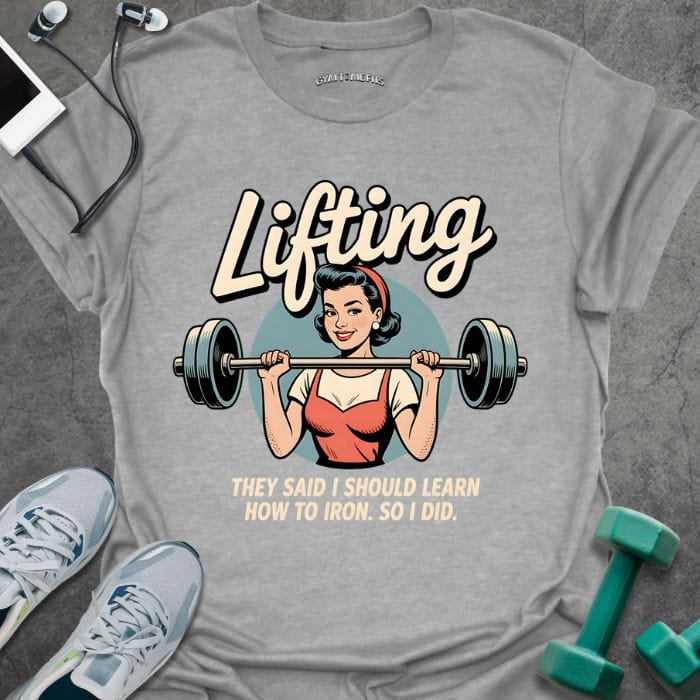 T-Shirt Sport Grey / S Learn to Iron T-Shirt