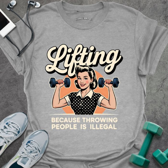 T-Shirt Sport Grey / S Lifting T-Shirt