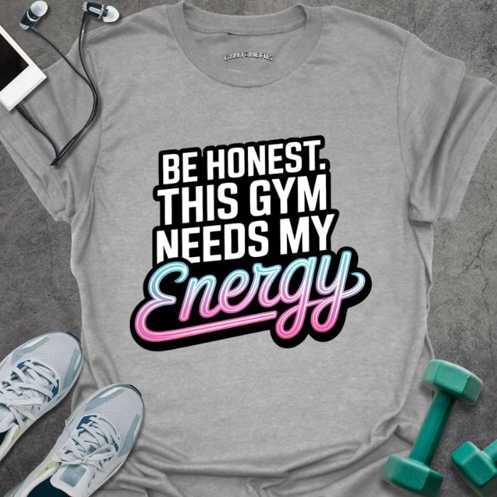 T-Shirt Sport Grey / S Needs My Energy T-Shirt