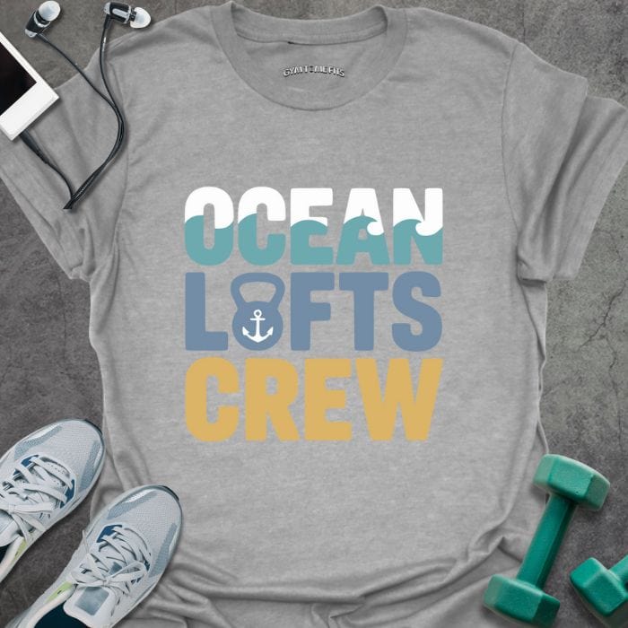 T-Shirt Sport Grey / S Ocean Lift Crew T-Shirt