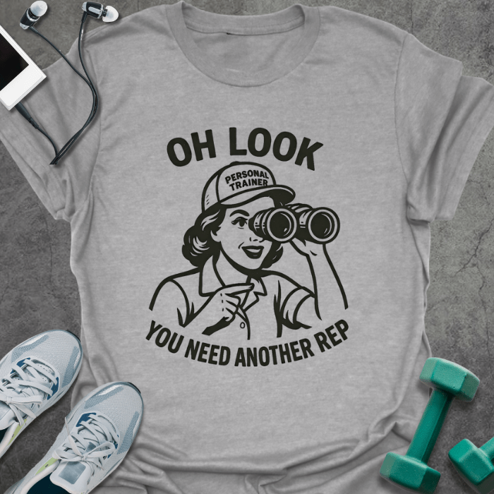 T-Shirt Sport Grey / S Oh Look T-Shirt