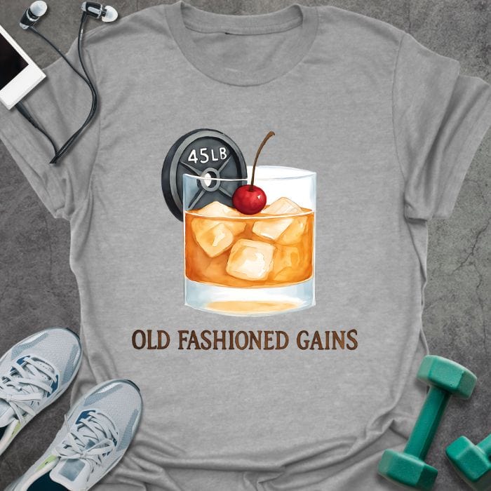 T-Shirt Sport Grey / S Old Fashioned T-Shirt