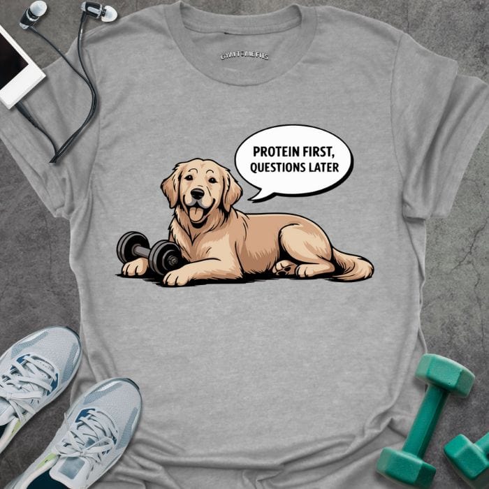 T-Shirt Sport Grey / S Protein First T-Shirt