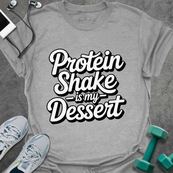 T-Shirt Sport Grey / S Protein Shake T-Shirt