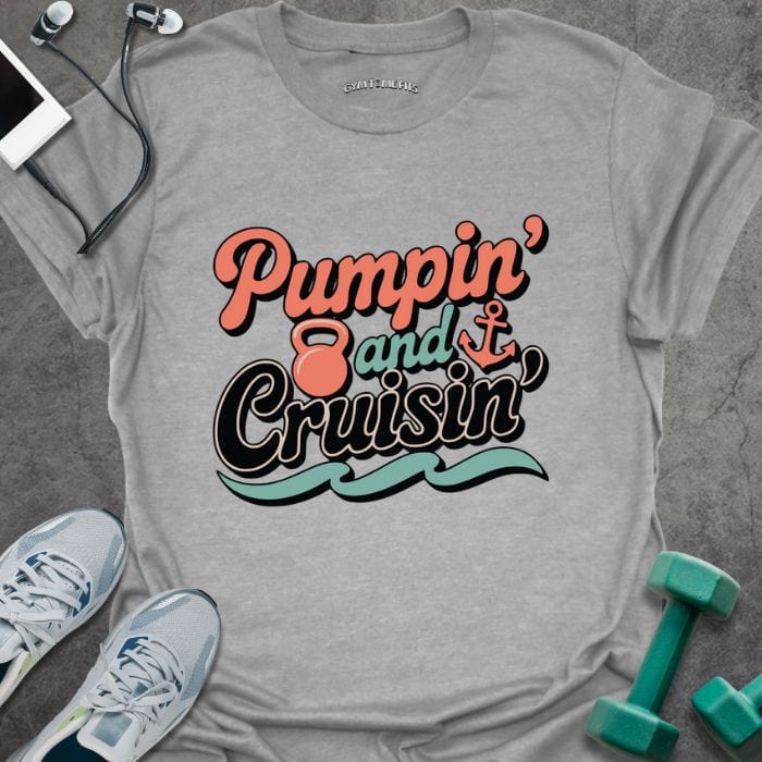 T-Shirt Sport Grey / S Pumpin T-Shirt